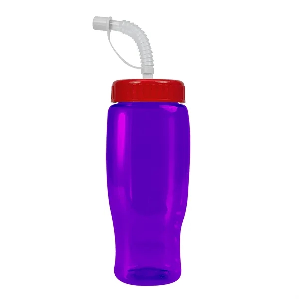 Garyline® Poly+ Recycled Bottle with Straw Lid - 27 oz.... from ASI 40480 Koozie Group