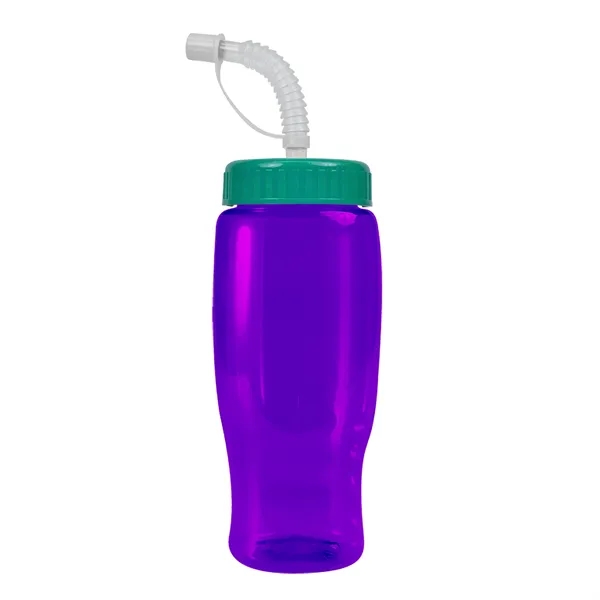 Garyline® Poly+ Recycled Bottle with Straw Lid - 27 oz.... from ASI 40480 Koozie Group