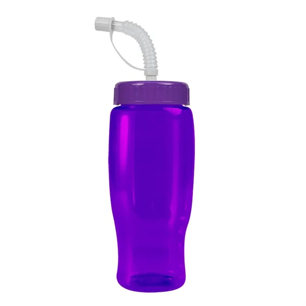 Garyline® Poly+ Recycled Bottle with Straw Lid - 27 oz.... from ASI 40480 Koozie Group