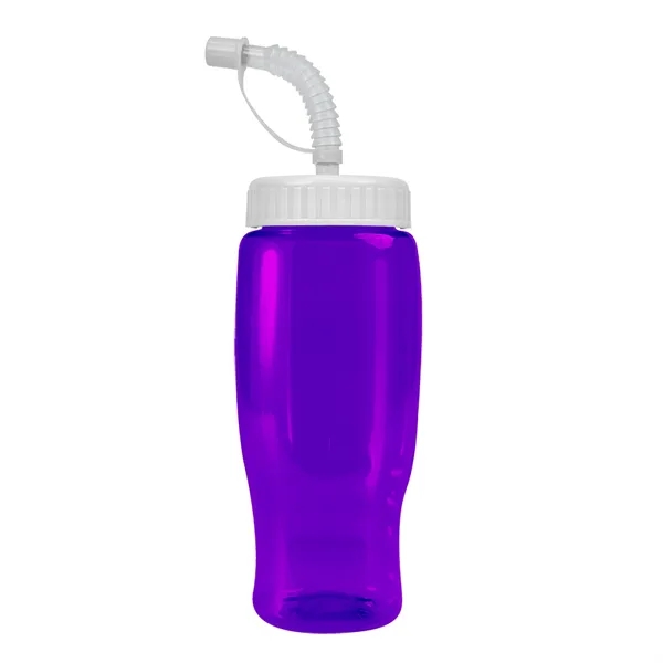 Garyline® Poly+ Recycled Bottle with Straw Lid - 27 oz.... from ASI 40480 Koozie Group