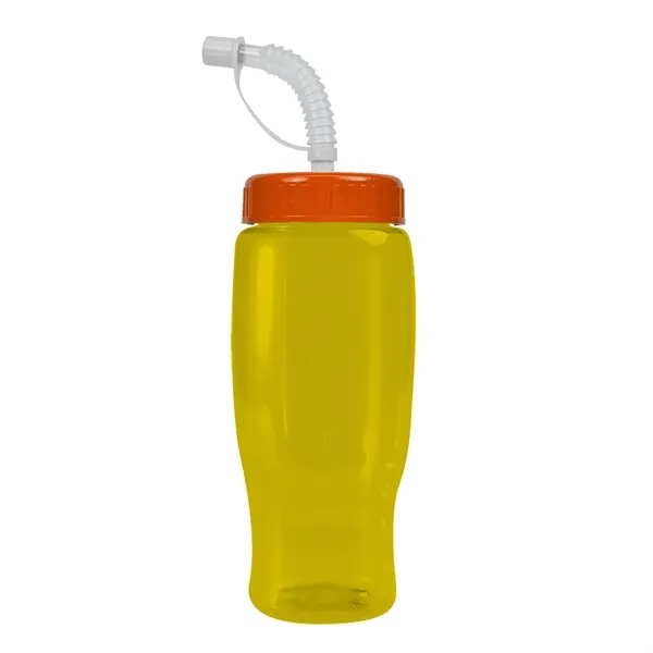 Garyline® Poly+ Recycled Bottle with Straw Lid - 27 oz.... from ASI 40480 Koozie Group