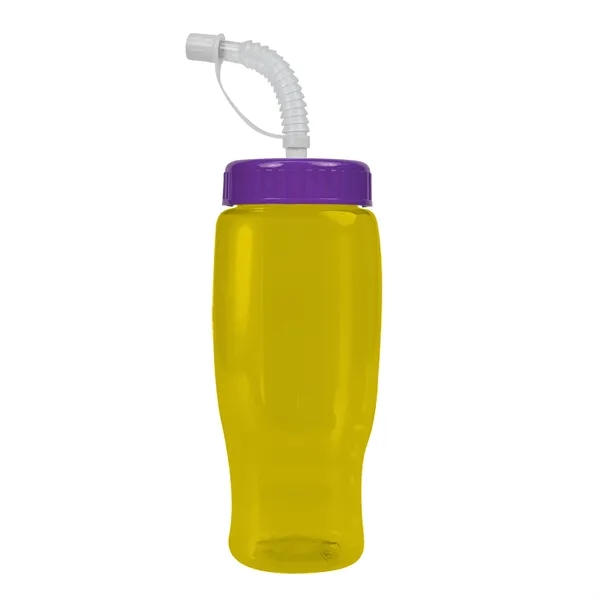 Garyline® Poly+ Recycled Bottle with Straw Lid - 27 oz.... from ASI 40480 Koozie Group