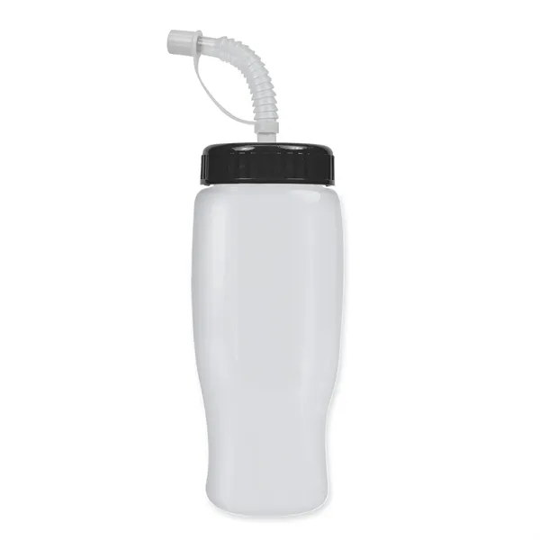 Garyline® Poly+ Recycled Bottle with Straw Lid - 27 oz.... from ASI 40480 Koozie Group