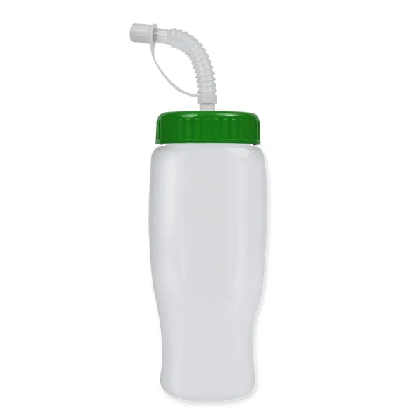 Garyline® Poly+ Recycled Bottle with Straw Lid - 27 oz.... from ASI 40480 Koozie Group
