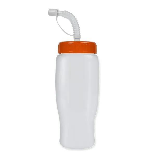 Garyline® Poly+ Recycled Bottle with Straw Lid - 27 oz.... from ASI 40480 Koozie Group