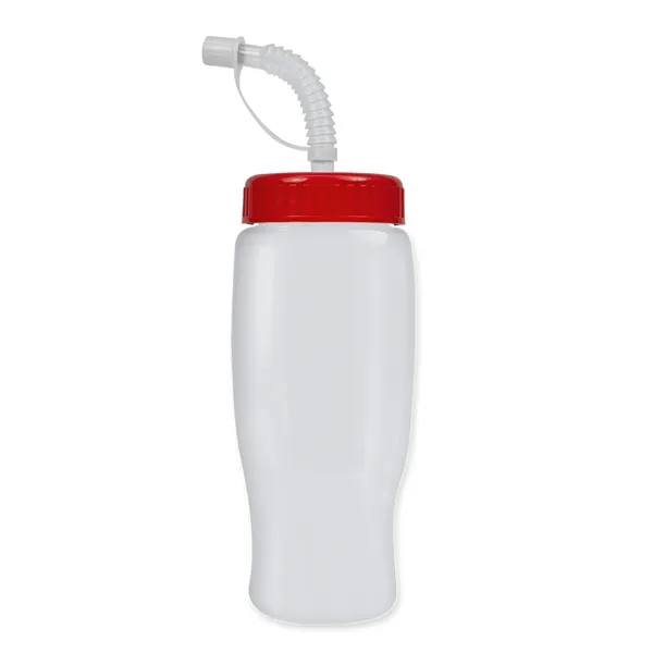 Garyline® Poly+ Recycled Bottle with Straw Lid - 27 oz.... from ASI 40480 Koozie Group