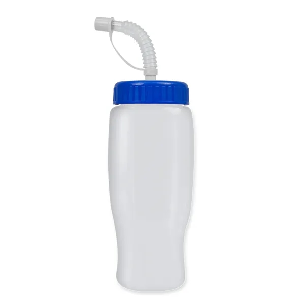 Garyline® Poly+ Recycled Bottle with Straw Lid - 27 oz.... from ASI 40480 Koozie Group