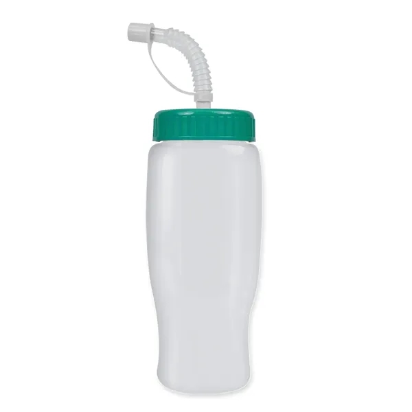 Garyline® Poly+ Recycled Bottle with Straw Lid - 27 oz.... from ASI 40480 Koozie Group