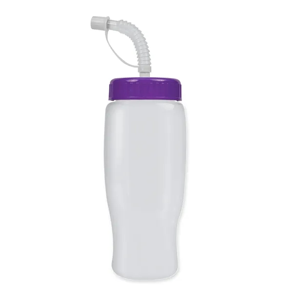 Garyline® Poly+ Recycled Bottle with Straw Lid - 27 oz.... from ASI 40480 Koozie Group