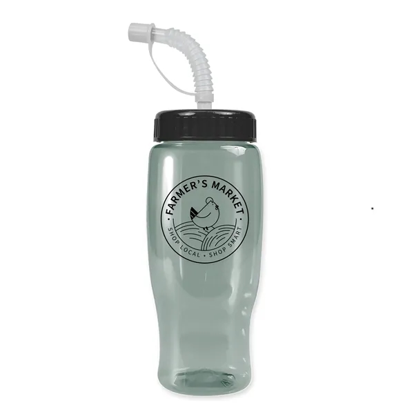Garyline® Poly+ Recycled Bottle with Straw Lid - 27 oz.... from ASI 40480 Koozie Group