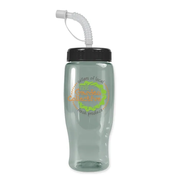 Garyline® Poly+ Recycled Bottle with Straw Lid - 27 oz.... from ASI 40480 Koozie Group