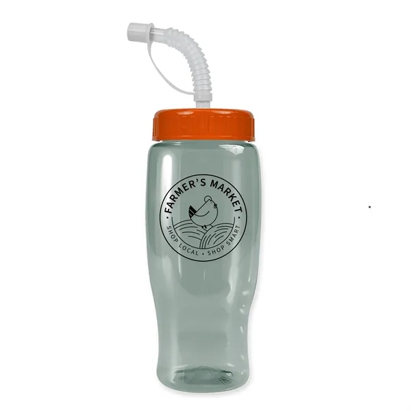 Garyline® Poly+ Recycled Bottle with Straw Lid - 27 oz.... from ASI 40480 Koozie Group