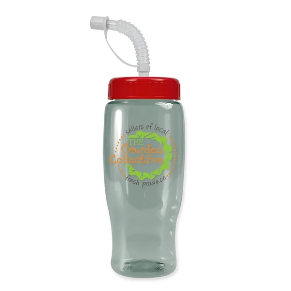 Garyline® Poly+ Recycled Bottle with Straw Lid - 27 oz.... from ASI 40480 Koozie Group