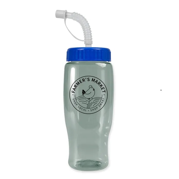 Garyline® Poly+ Recycled Bottle with Straw Lid - 27 oz.... from ASI 40480 Koozie Group