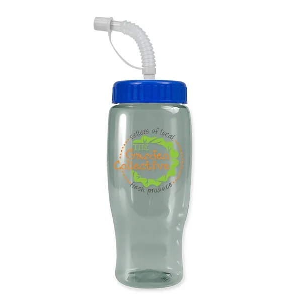 Garyline® Poly+ Recycled Bottle with Straw Lid - 27 oz.... from ASI 40480 Koozie Group