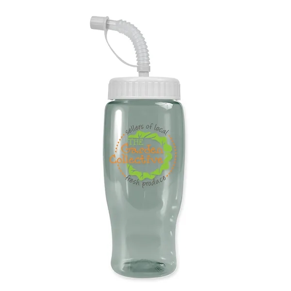 Garyline® Poly+ Recycled Bottle with Straw Lid - 27 oz.... from ASI 40480 Koozie Group
