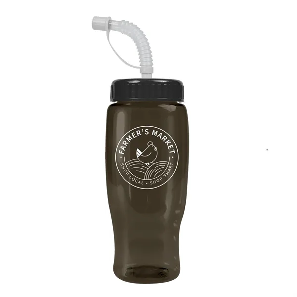 Garyline® Poly+ Recycled Bottle with Straw Lid - 27 oz.... from ASI 40480 Koozie Group