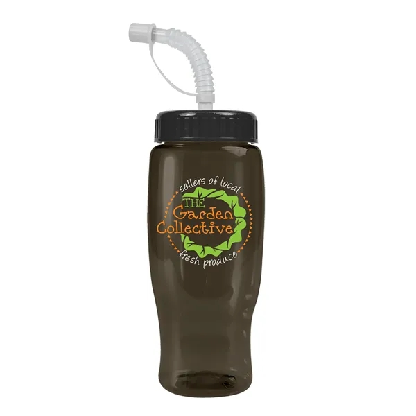 Garyline® Poly+ Recycled Bottle with Straw Lid - 27 oz.... from ASI 40480 Koozie Group