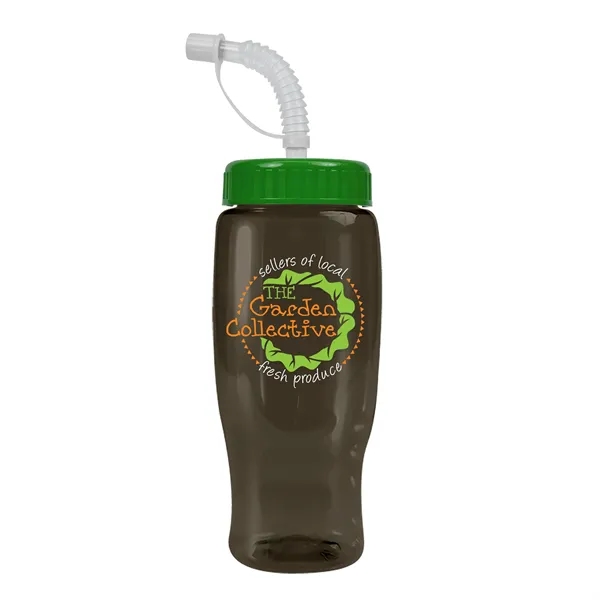 Garyline® Poly+ Recycled Bottle with Straw Lid - 27 oz.... from ASI 40480 Koozie Group