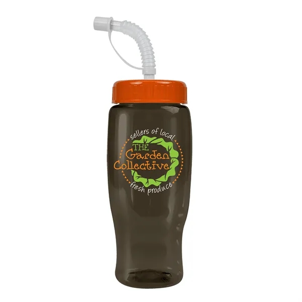 Garyline® Poly+ Recycled Bottle with Straw Lid - 27 oz.... from ASI 40480 Koozie Group