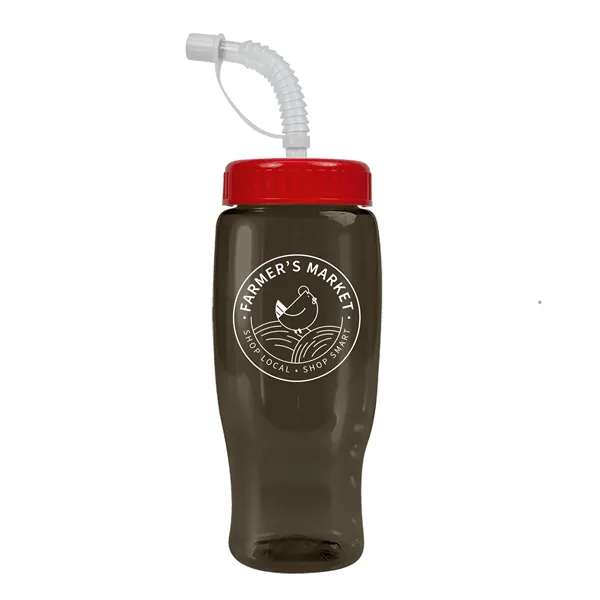 Garyline® Poly+ Recycled Bottle with Straw Lid - 27 oz.... from ASI 40480 Koozie Group