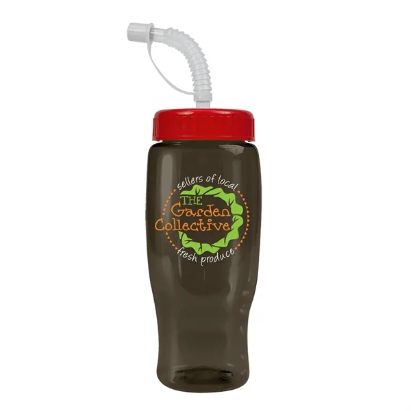 Garyline® Poly+ Recycled Bottle with Straw Lid - 27 oz.... from ASI 40480 Koozie Group