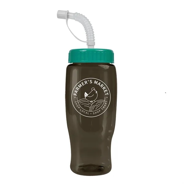 Garyline® Poly+ Recycled Bottle with Straw Lid - 27 oz.... from ASI 40480 Koozie Group