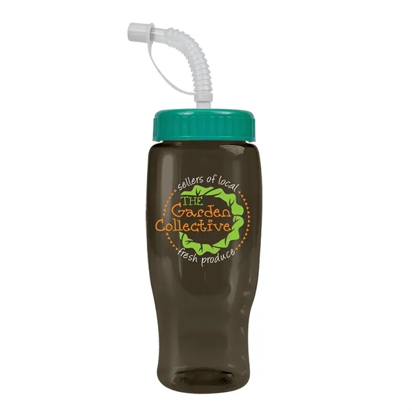 Garyline® Poly+ Recycled Bottle with Straw Lid - 27 oz.... from ASI 40480 Koozie Group