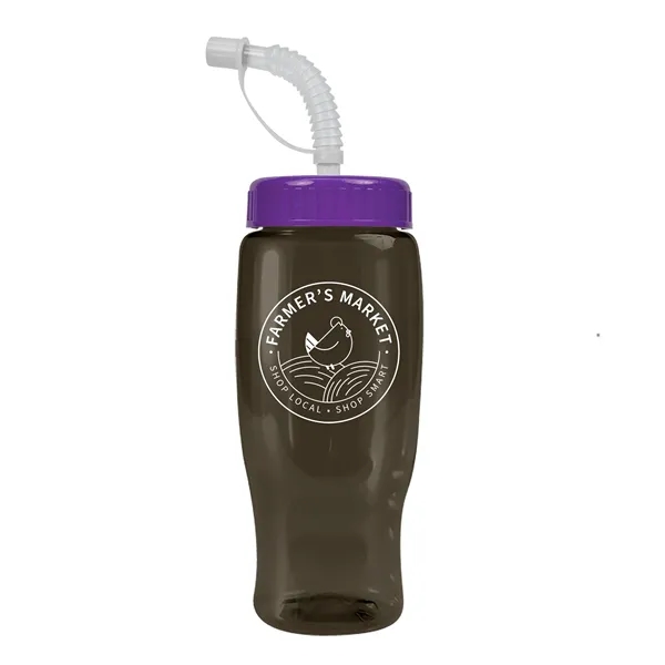 Garyline® Poly+ Recycled Bottle with Straw Lid - 27 oz.... from ASI 40480 Koozie Group