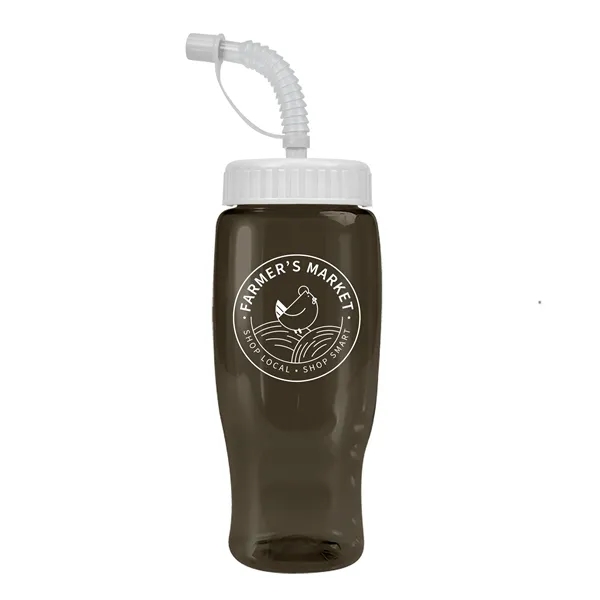 Garyline® Poly+ Recycled Bottle with Straw Lid - 27 oz.... from ASI 40480 Koozie Group