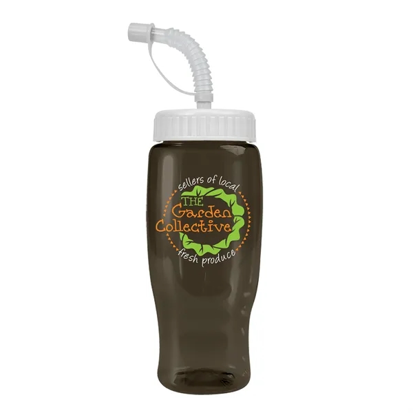 Garyline® Poly+ Recycled Bottle with Straw Lid - 27 oz.... from ASI 40480 Koozie Group