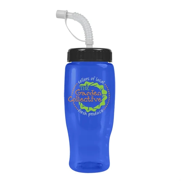 Garyline® Poly+ Recycled Bottle with Straw Lid - 27 oz.... from ASI 40480 Koozie Group