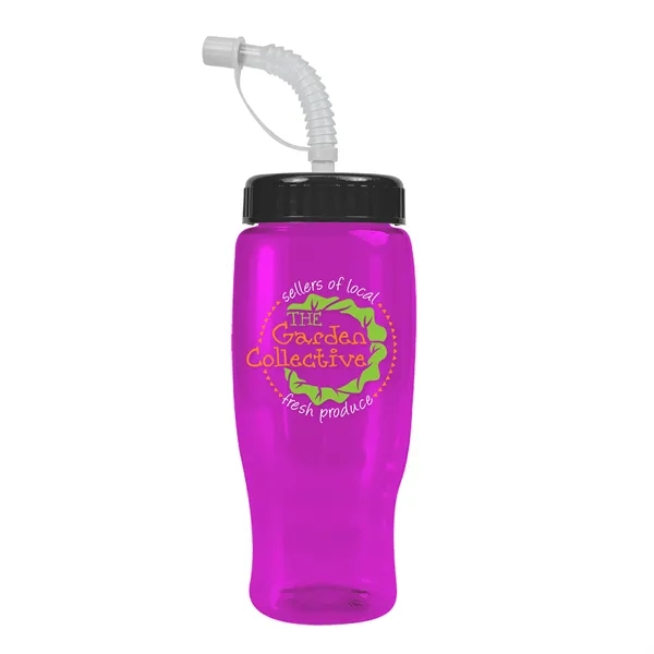 Garyline® Poly+ Recycled Bottle with Straw Lid - 27 oz.... from ASI 40480 Koozie Group