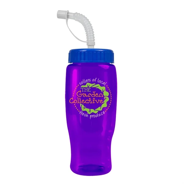 Garyline® Poly+ Recycled Bottle with Straw Lid - 27 oz.... from ASI 40480 Koozie Group