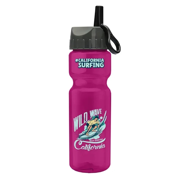 Garyline® Champ Recycled Bottle with Ring-Straw Lid - 28 oz.... from ASI 40480 Koozie Group