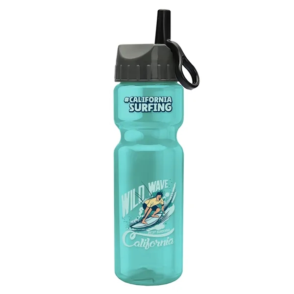 Garyline® Champ Recycled Bottle with Ring-Straw Lid - 28 oz.... from ASI 40480 Koozie Group