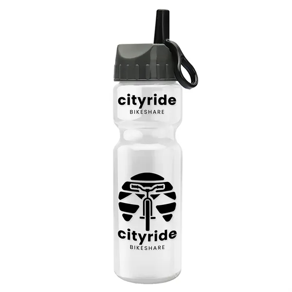 Garyline® Champ Recycled Bottle with Ring-Straw Lid - 28 oz.... from ASI 40480 Koozie Group