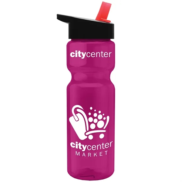 Garyline® Champ Recycled Bottle with Flip-Straw Lid - 28 oz.... from ASI 40480 Koozie Group