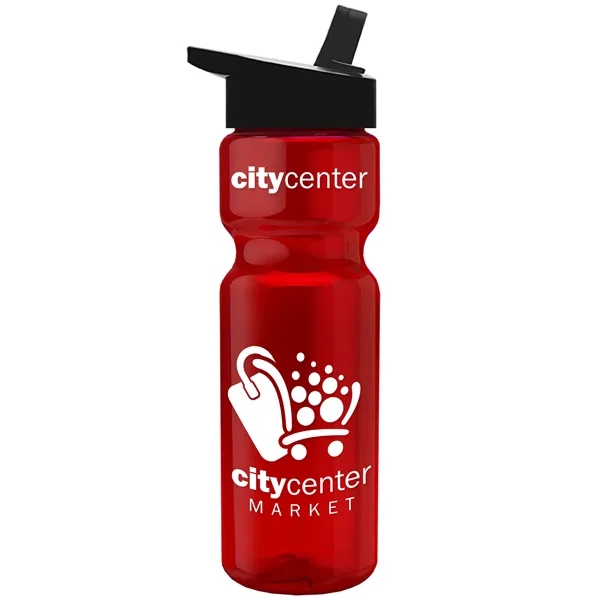 Garyline® Champ Recycled Bottle with Flip-Straw Lid - 28 oz.... from ASI 40480 Koozie Group