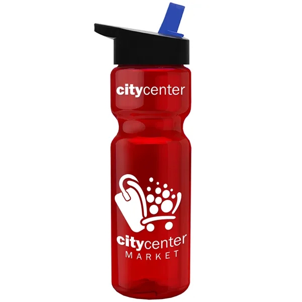 Garyline® Champ Recycled Bottle with Flip-Straw Lid - 28 oz.... from ASI 40480 Koozie Group