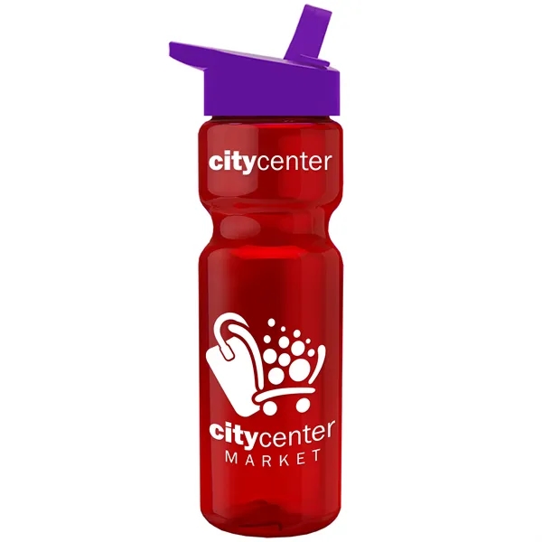 Garyline® Champ Recycled Bottle with Flip-Straw Lid - 28 oz.... from ASI 40480 Koozie Group