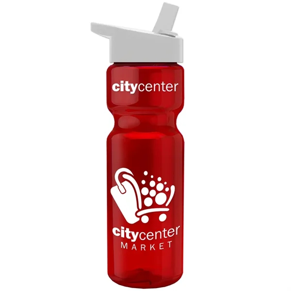 Garyline® Champ Recycled Bottle with Flip-Straw Lid - 28 oz.... from ASI 40480 Koozie Group