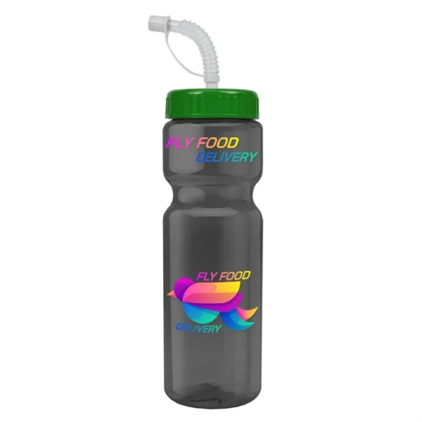 Garyline® Champ Recycled Bottle with Straw Lid - 28 oz.... from ASI 40480 Koozie Group