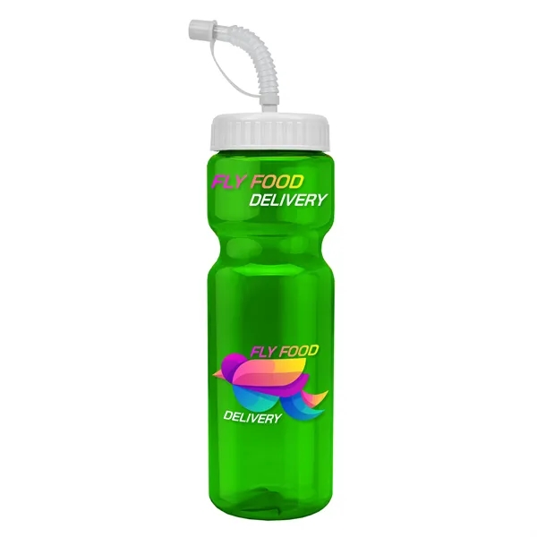 Garyline® Champ Recycled Bottle with Straw Lid - 28 oz.... from ASI 40480 Koozie Group