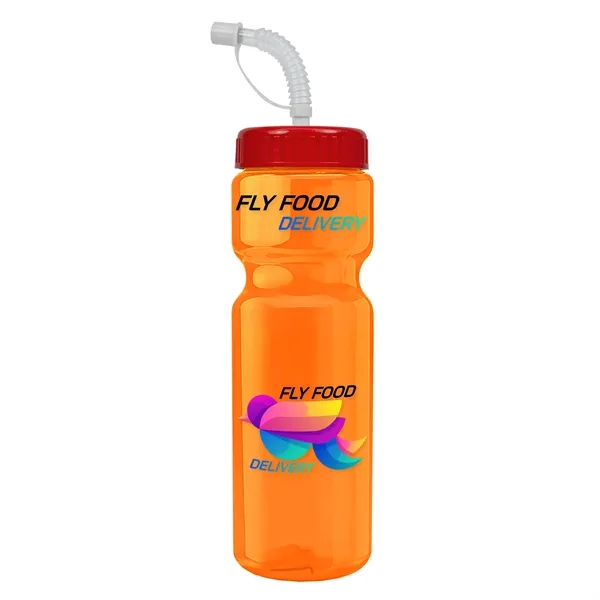 Garyline® Champ Recycled Bottle with Straw Lid - 28 oz.... from ASI 40480 Koozie Group