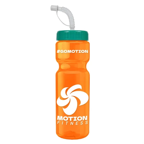 Garyline® Champ Recycled Bottle with Straw Lid - 28 oz.... from ASI 40480 Koozie Group