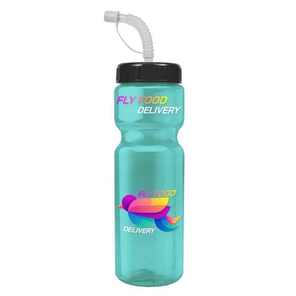 Garyline® Champ Recycled Bottle with Straw Lid - 28 oz.... from ASI 40480 Koozie Group