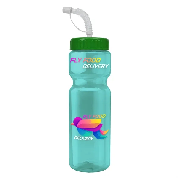 Garyline® Champ Recycled Bottle with Straw Lid - 28 oz.... from ASI 40480 Koozie Group