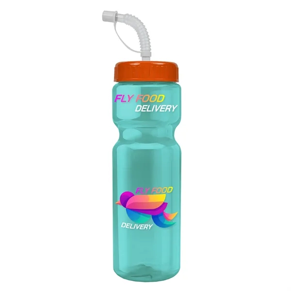 Garyline® Champ Recycled Bottle with Straw Lid - 28 oz.... from ASI 40480 Koozie Group