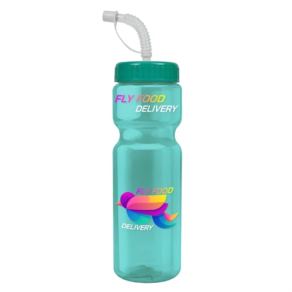 Garyline® Champ Recycled Bottle with Straw Lid - 28 oz.... from ASI 40480 Koozie Group